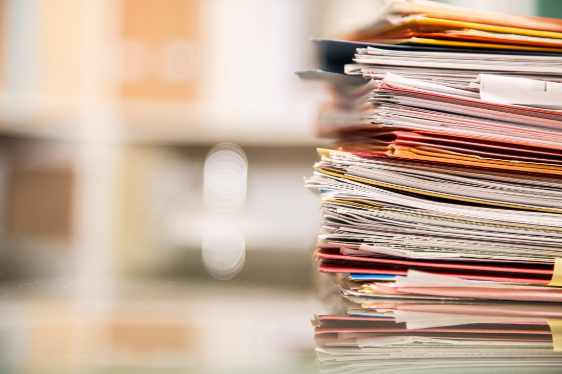 Como funciona a listagem de eliminação de documentos?