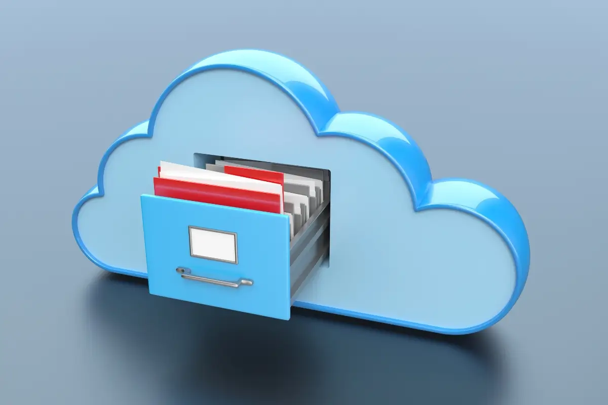 Arquivamento horizontal para organizar documentos