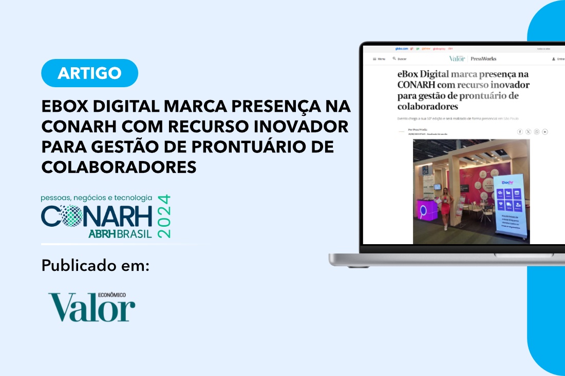 Artigo ʺeBox Digital marca presença na CONARH