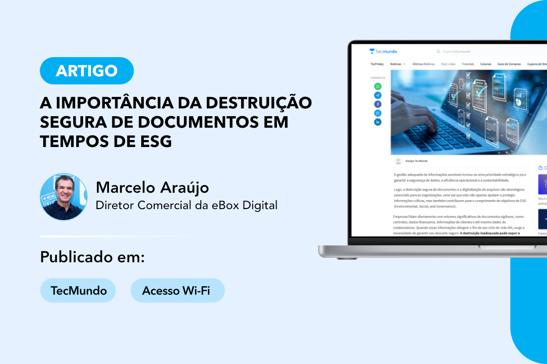 Artigo ʺA importância da destruição segura de documentos