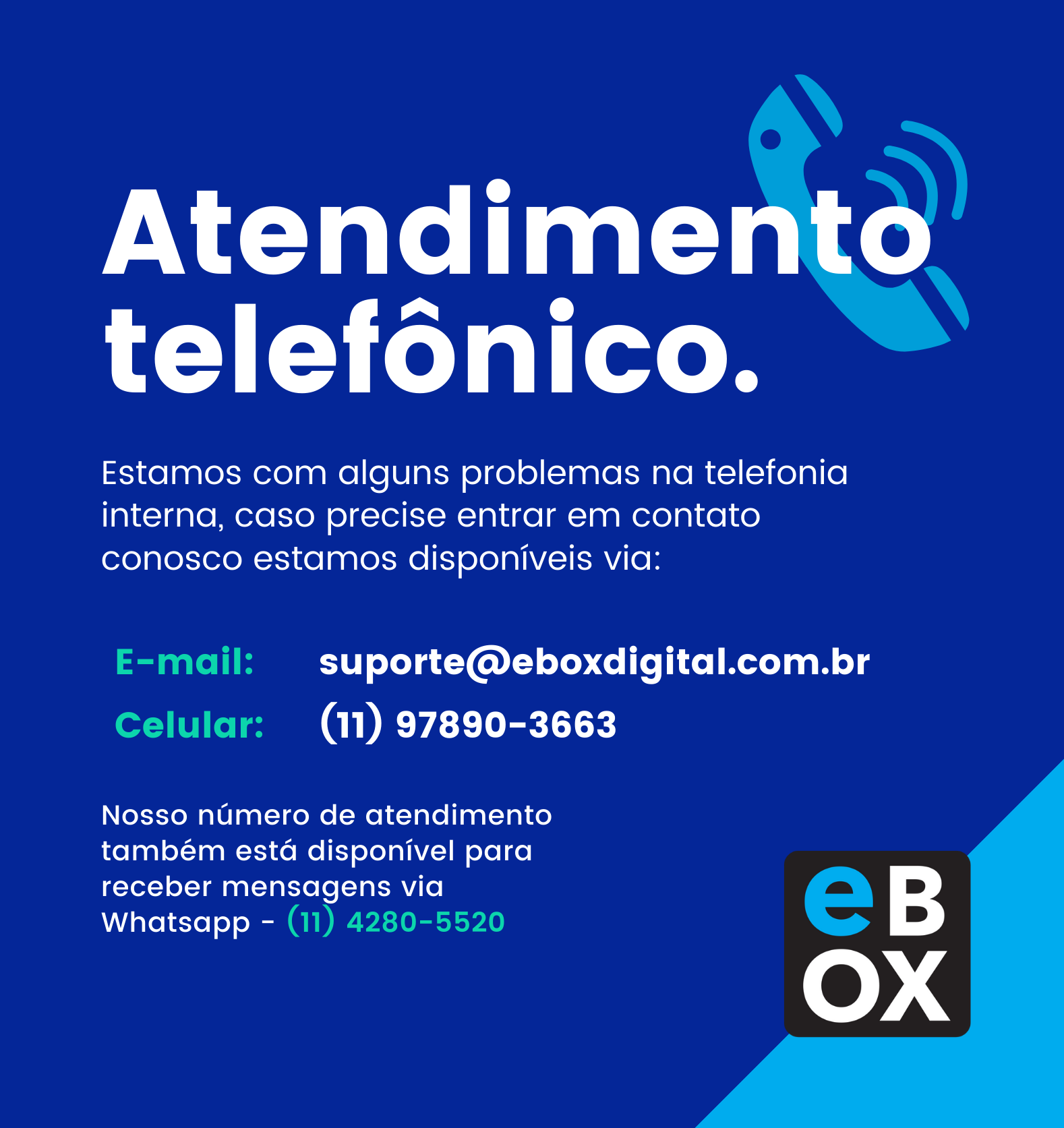 Informações de Atendimento